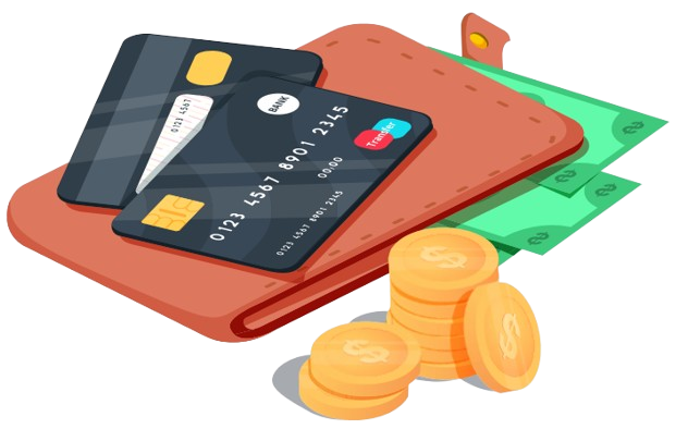 Cash and Credit Cards icon<br />
